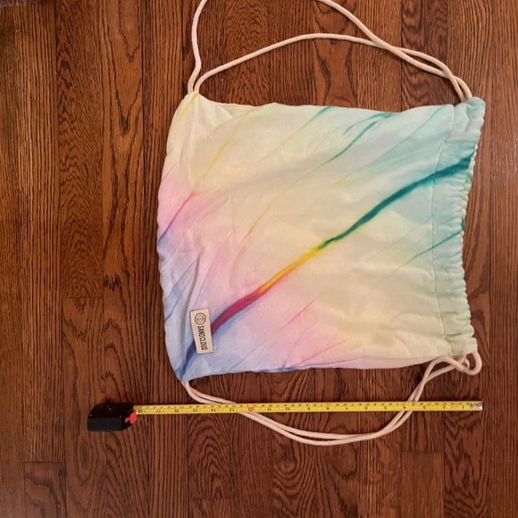 RARE Sand Cloud Tie Dye Wanderlust Drawstring Backpack main image 6